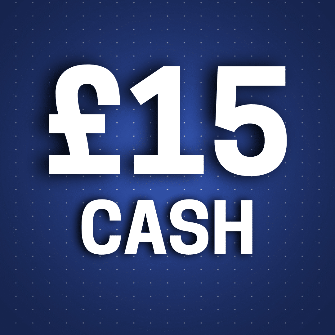 £15 Cash